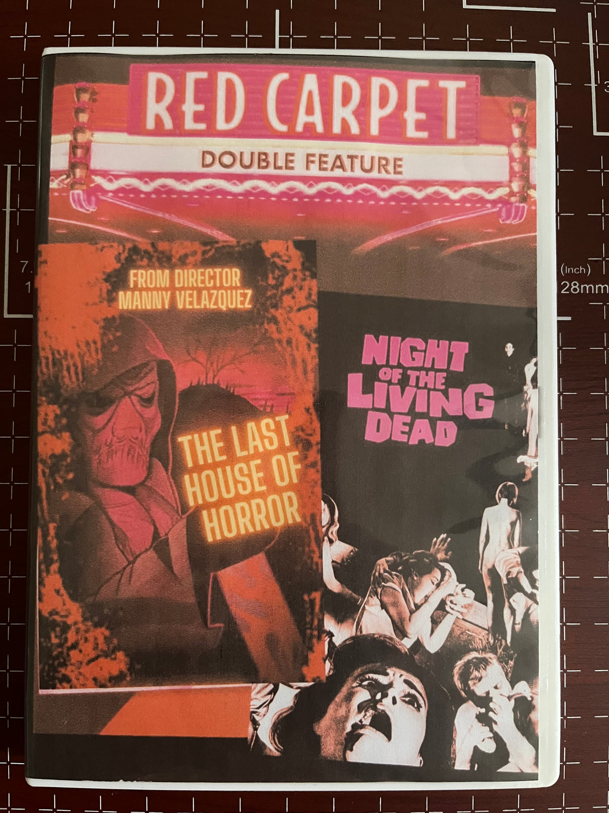 Night of the Living Dead / Last House of Horror (double feature) DVD| Zombie Slasher Films