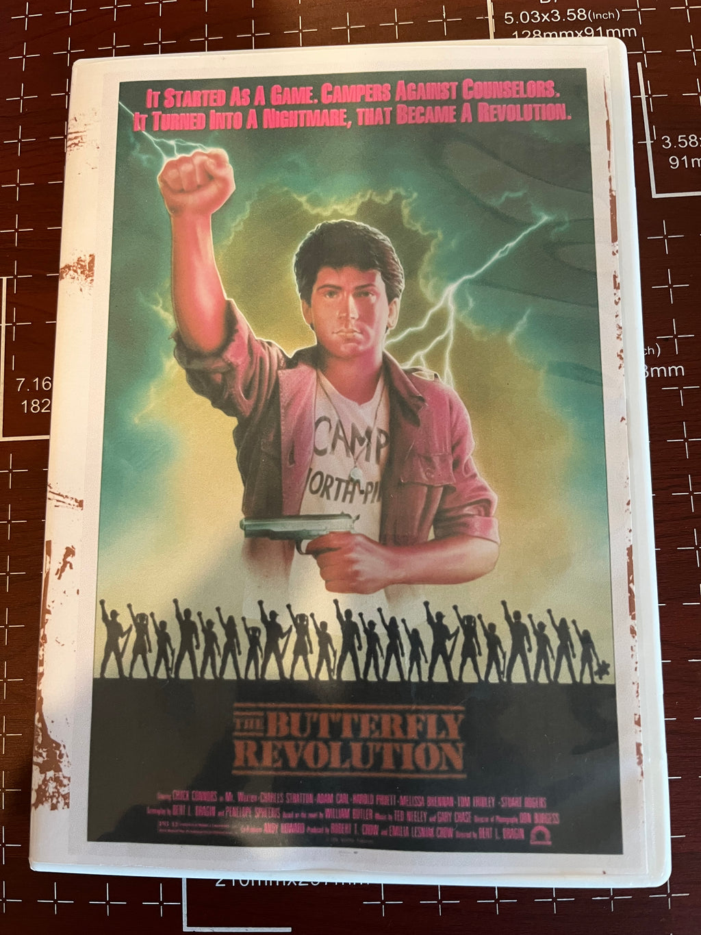 The Butterfly Revolution / Summer Camp Nightmare (1988) DVD - rare cult horror thriller Out of Print
