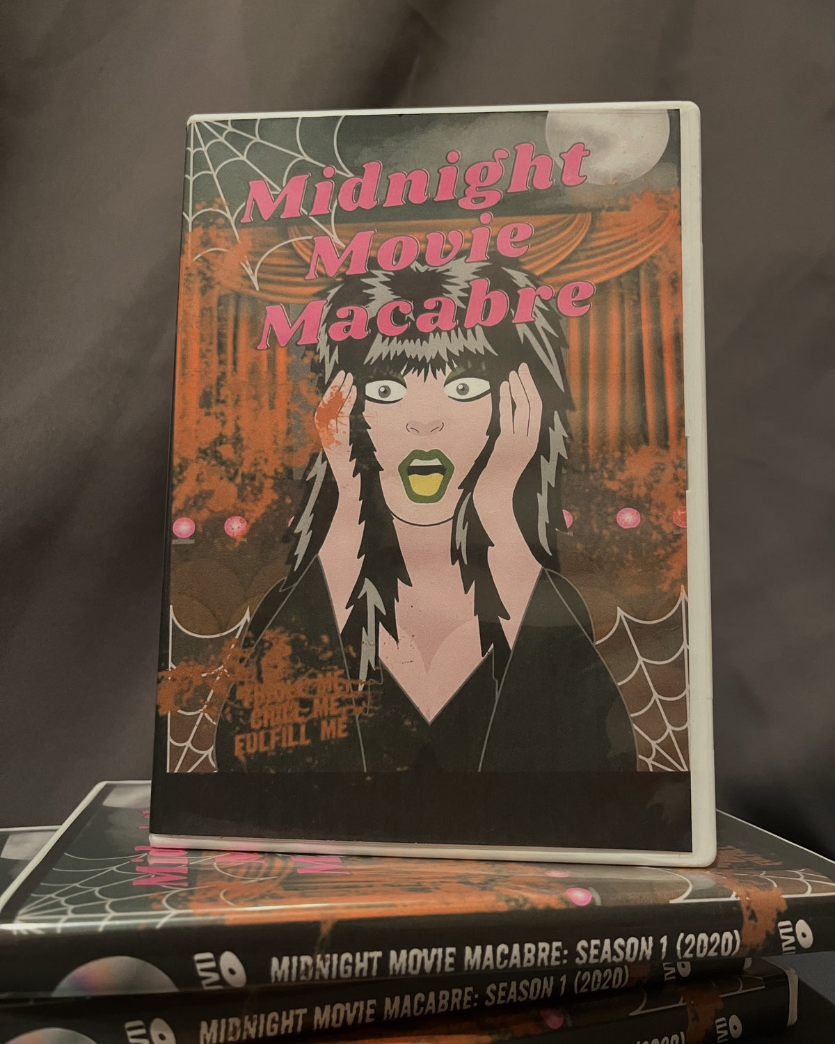 Midnight Movie Macabre (2020) Season 1 - Elvira l, Mistress of Dark themed Cartoon animation