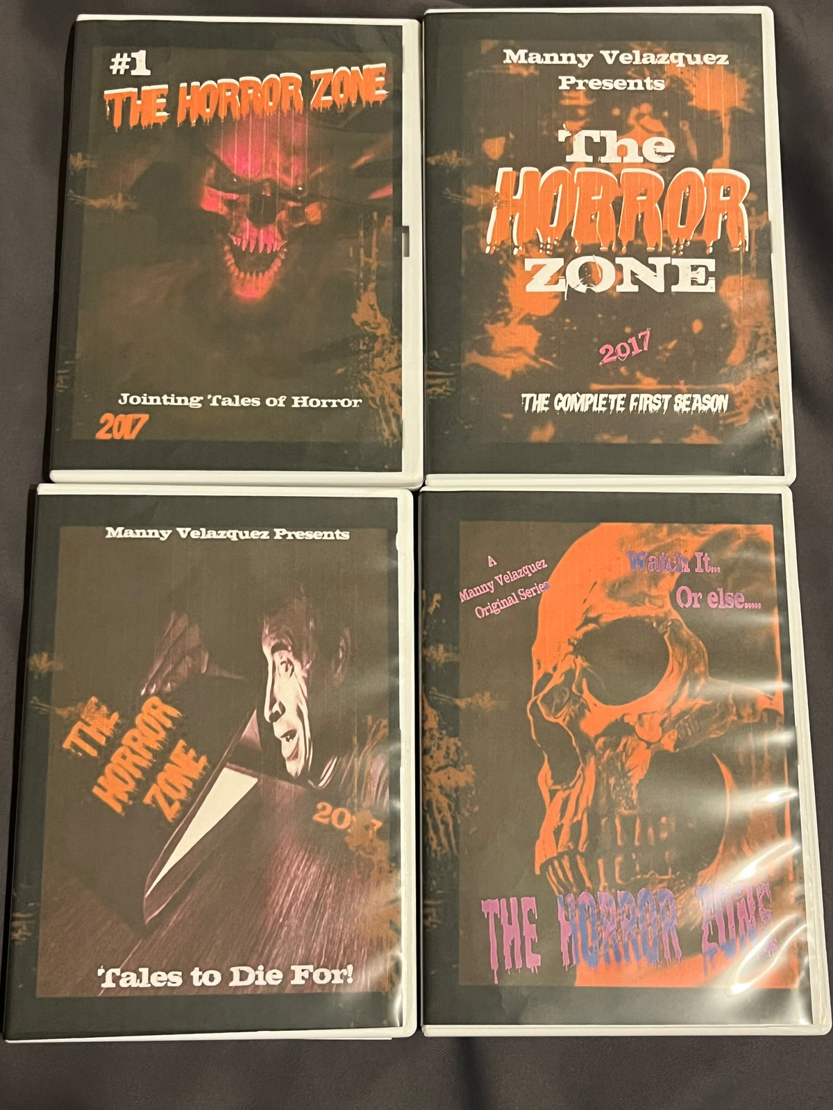 The Horror Zone: Season 1 (2017) DVD | COLLECT ALL 4 DVD Versions