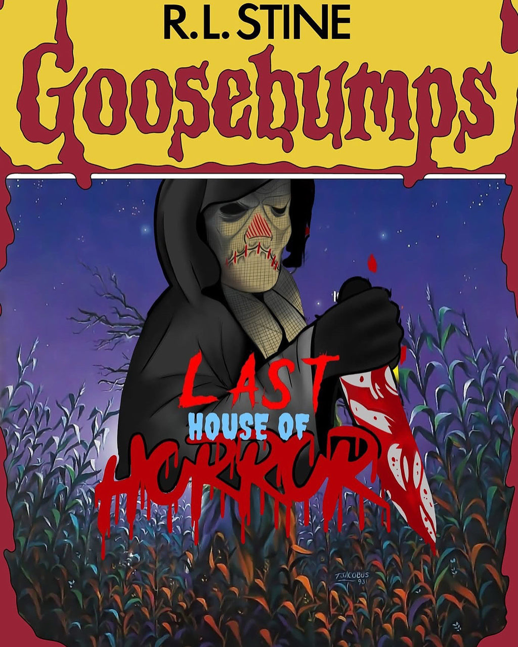 Goosebumps: Last House of Horror (2023) DVD| Manny Velazquez Films R.L.Stine Cover Artwork