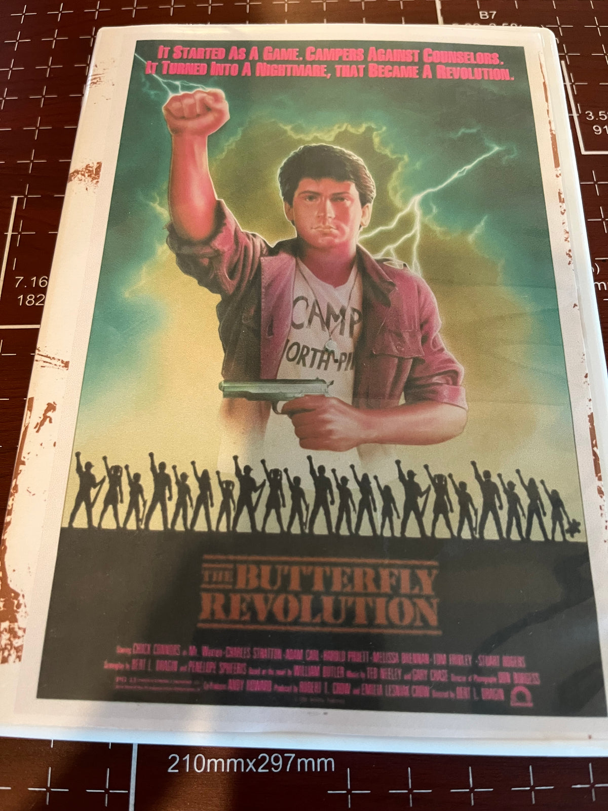 The Butterfly Revolution / Summer Camp Nightmare (1988) DVD - rare cult horror thriller Out of Print