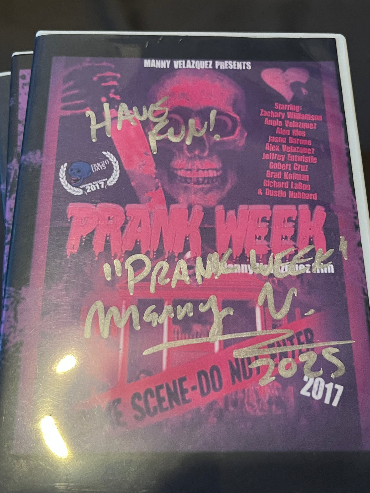 (Signed DVD Copy by director) Prank Week (2017) DVD