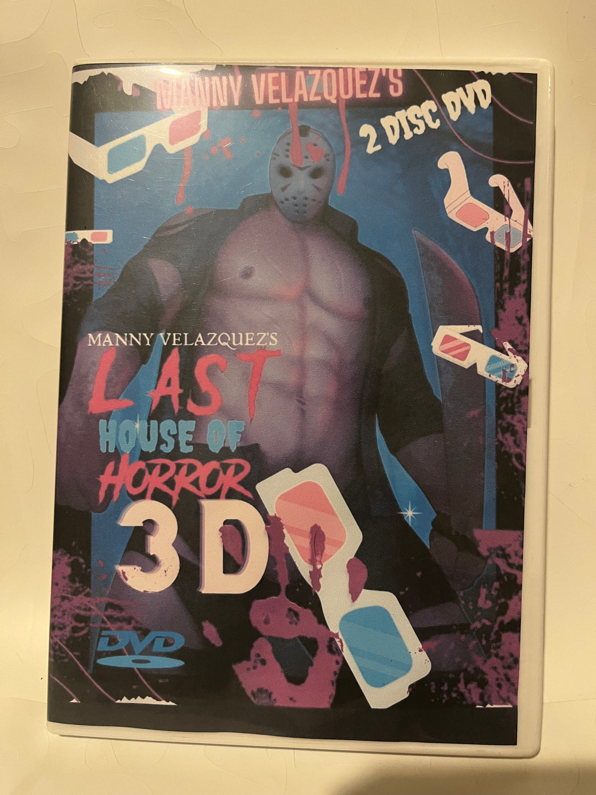 Last House of Horror (2023) Friday the 13th Jason Voorhees  artwork dvd